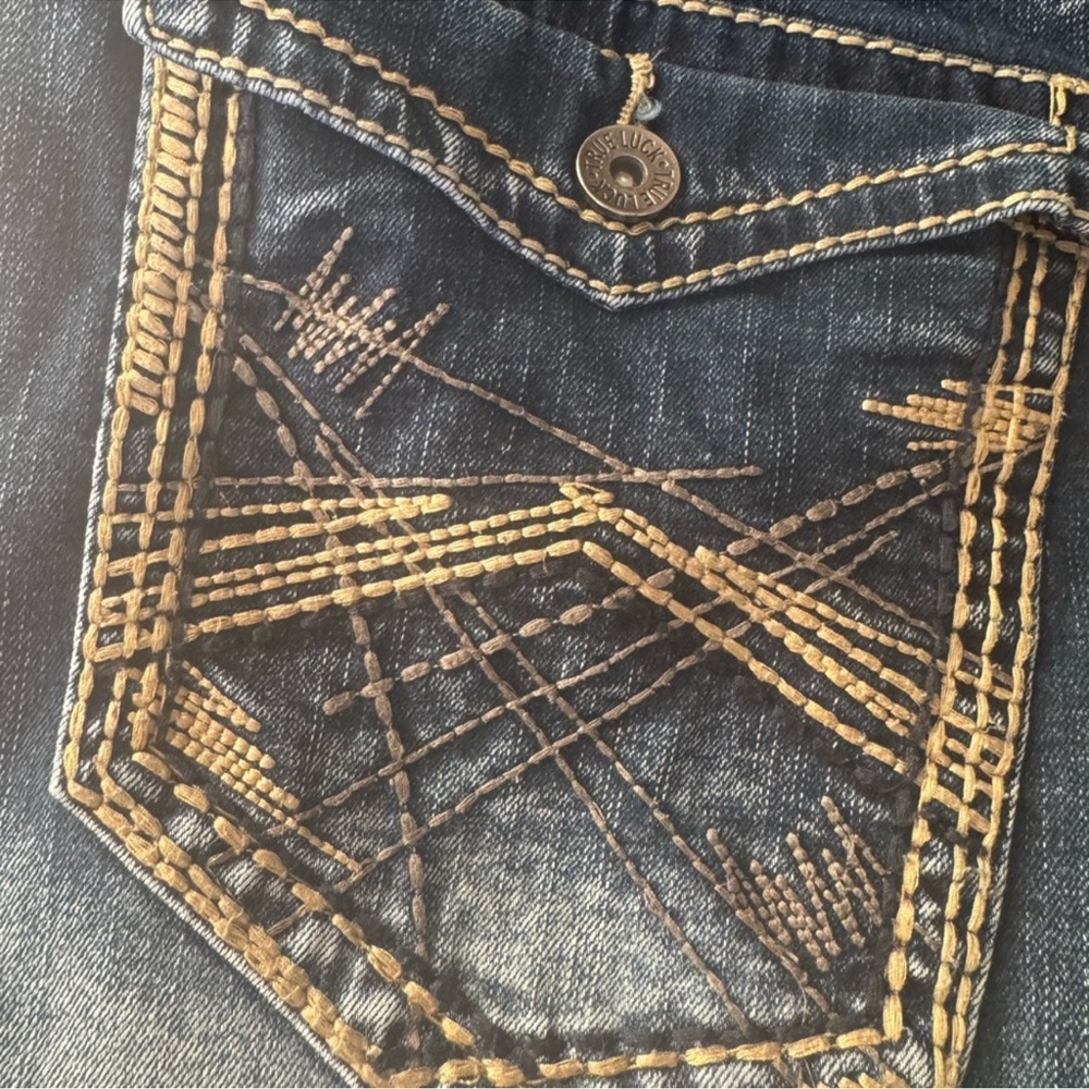 Y2K True Luck Women’s Jeans Vintage Wash